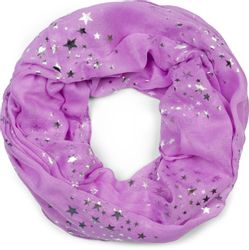 styleBREAKER Loop Loop Schal mit Metallic günstig online kaufen
