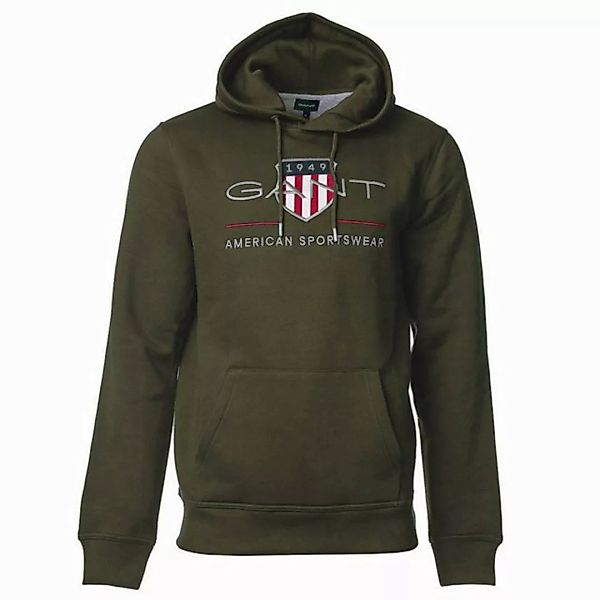 Gant Sweatshirt Herren Hoodie - REGULAR ARCHIVE SHIELD HOODIE günstig online kaufen