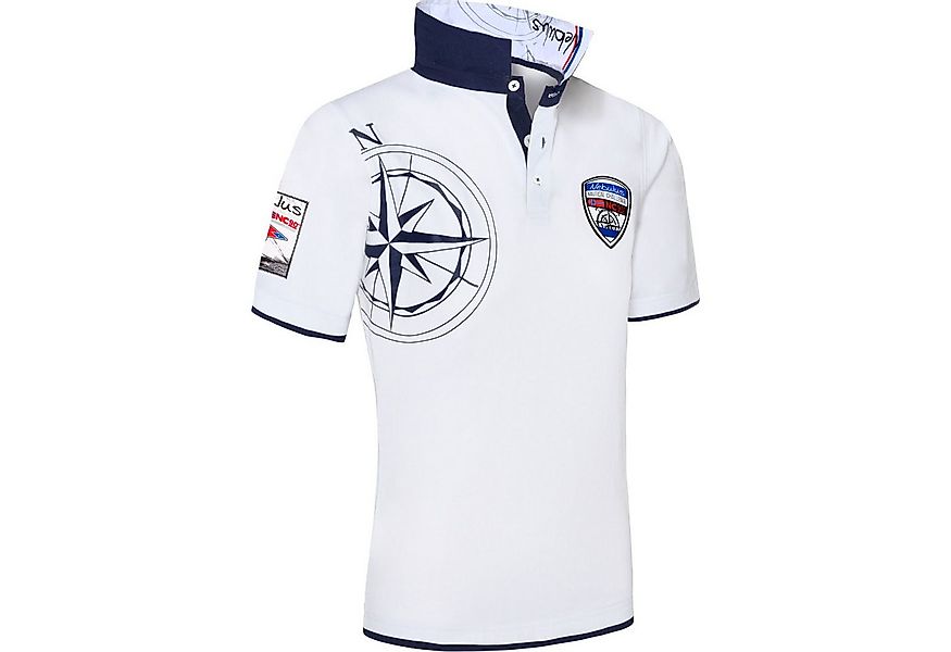 Nebulus Poloshirt EGERSUND, Q2068 - Herren, weiß, L günstig online kaufen