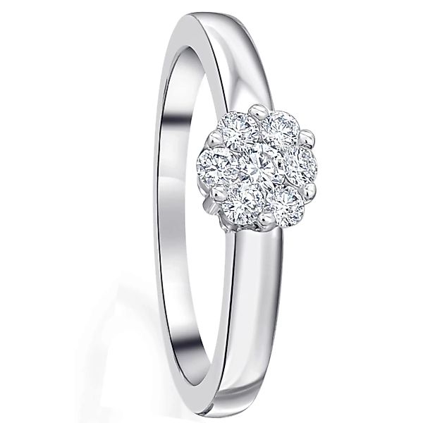 ONE ELEMENT Diamantring "0.25 ct Diamant Brillant Ring aus 585 Weißgold", D günstig online kaufen