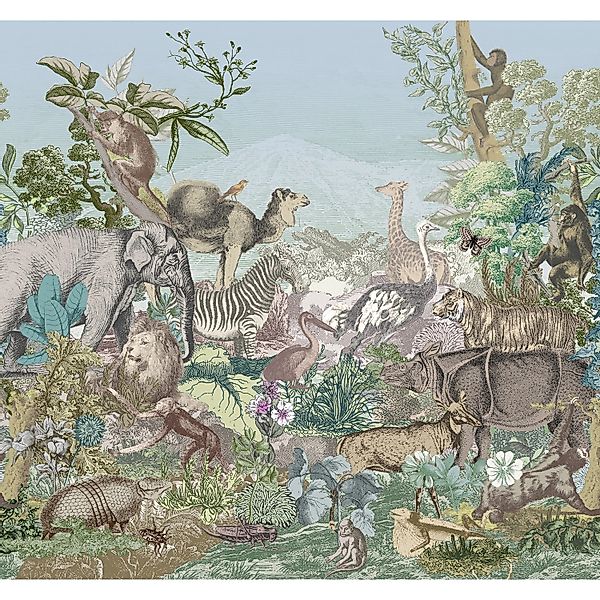 Komar Vliesfototapete Creative Zoo 300 cm x 280 cm günstig online kaufen