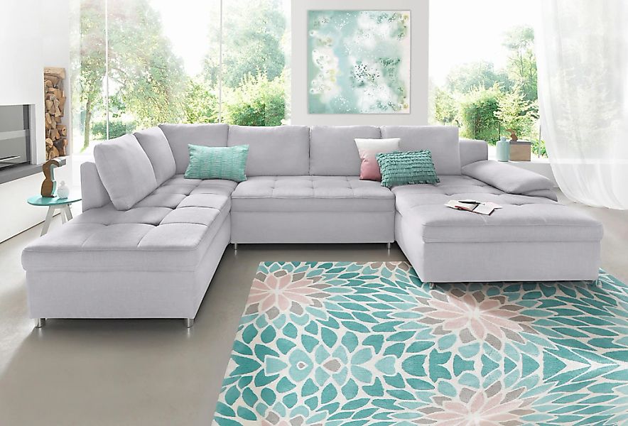 Home affaire "Labene U-Form" wahlweise mit Bettfunktion und Bettkasten günstig online kaufen