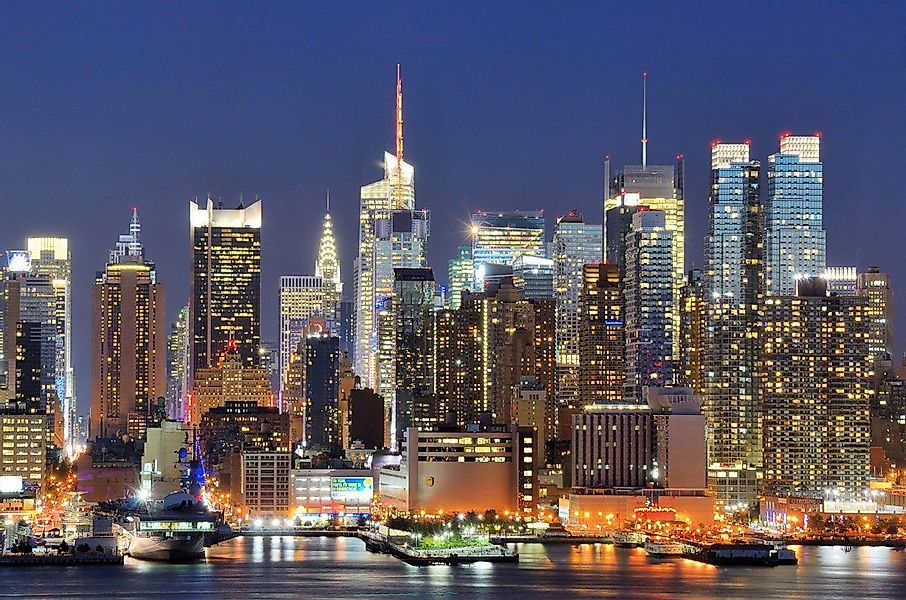 Papermoon Fototapete Manhattan Skyline günstig online kaufen