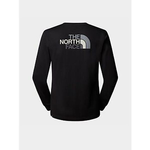 The North Face  T-Shirts & Poloshirts NF0A8A6FJK31 - M L/S EASY TEE-BLACK günstig online kaufen