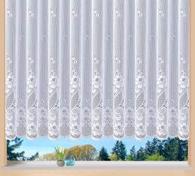 Weckbrodt Gardine "Chelsea" Kräuselband 1 Stk. tlg. Jacquard, strukturiert, günstig online kaufen