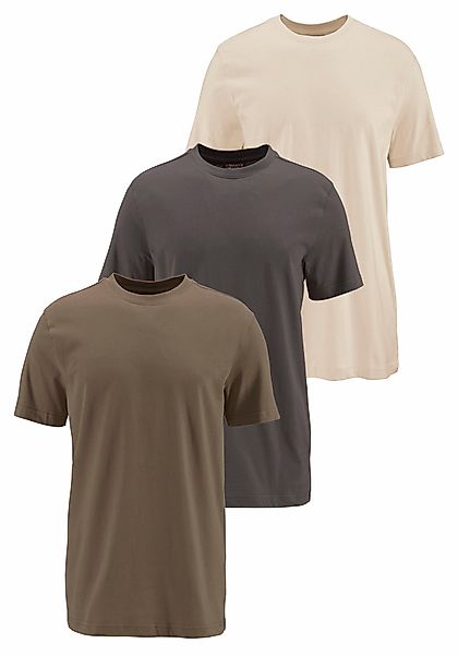 Man's World T-Shirt neue Farben! (3er-Pack) günstig online kaufen