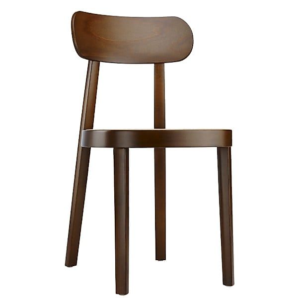 THONET 118 Holzstuhl | Rohrgeflecht-Sitz | Buche Nussbaum gebeizt günstig online kaufen