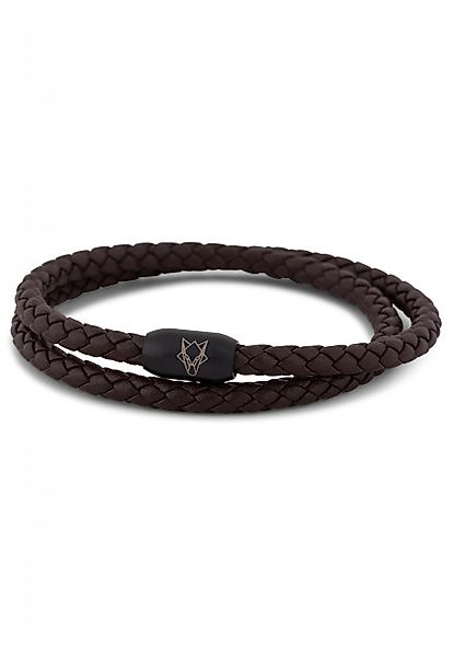 Akitsune Lederarmband Suprema Lederarmband Mattschwarz - günstig online kaufen