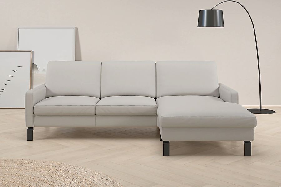 Home affaire Ecksofa inkl. saugroboterfreundliche Höhe & schmale Armlehnen günstig online kaufen