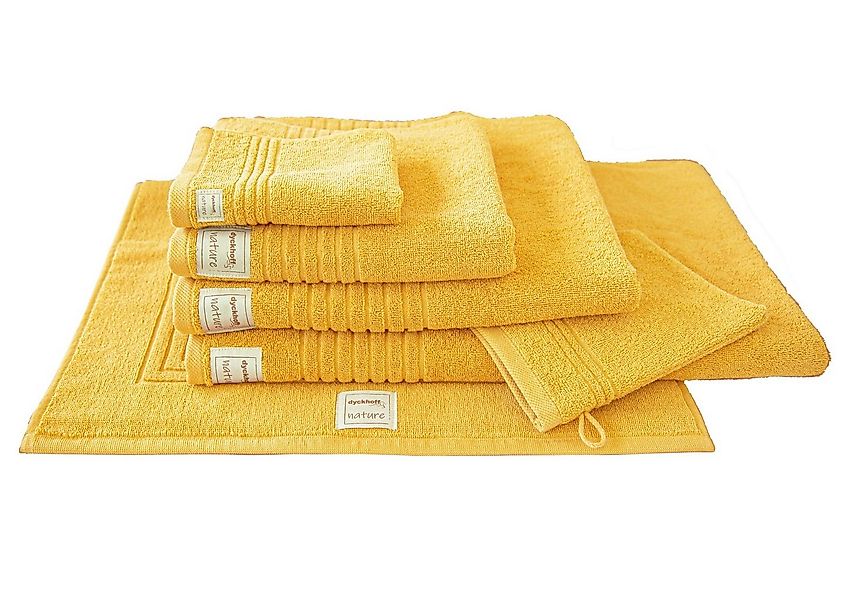 Dyckhoff Gästehandtuch Frottierserie 'Nature' 30 x 50 cm günstig online kaufen