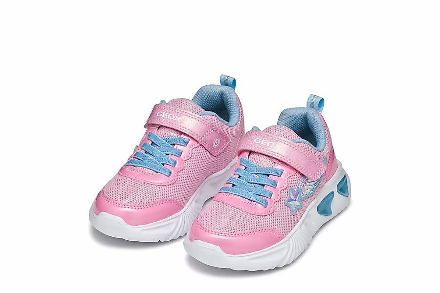Geox Sneaker "J ASSISTER GIRL" Halbschuh, Freizeitschuh mit Klettverschluss günstig online kaufen