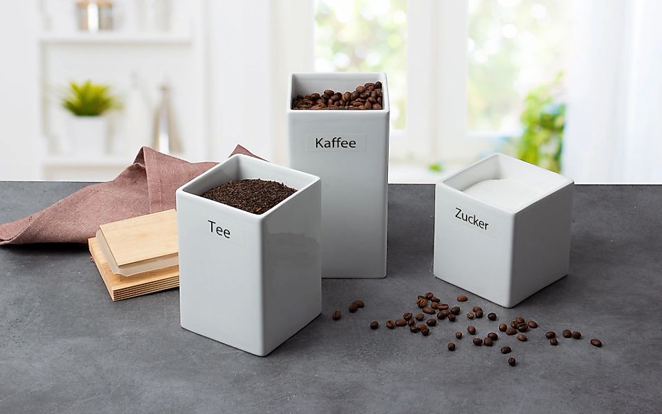 Continenta Vorratsdose, (1 tlg.), mit Holzdeckel, luftdichter Verschluss günstig online kaufen