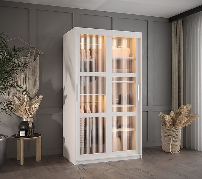 ABIKS MÖBEL Schwebetürenschrank FLUTES Schlafzimmerschrank - günstig online kaufen