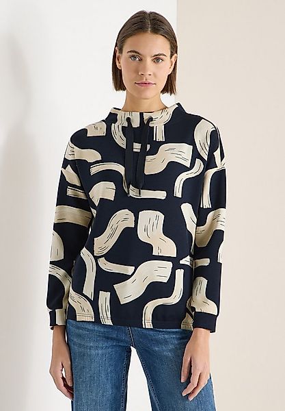 CECIL Langarmshirt mit grafischem Muster günstig online kaufen