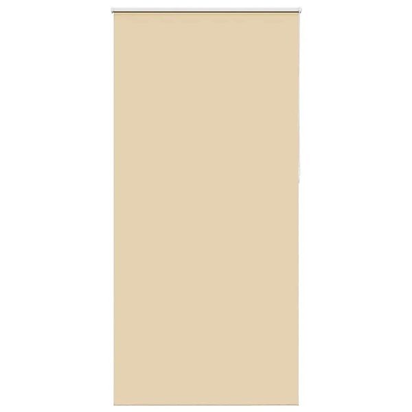 vidaXL Verdunkelungsrollo Beige 100x230cm Stoffbreite 95,7cm Polyester 4010 günstig online kaufen