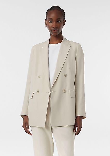 comma Jackenblazer Indoor-Blazer Zweireihiger Blazer mit günstig online kaufen