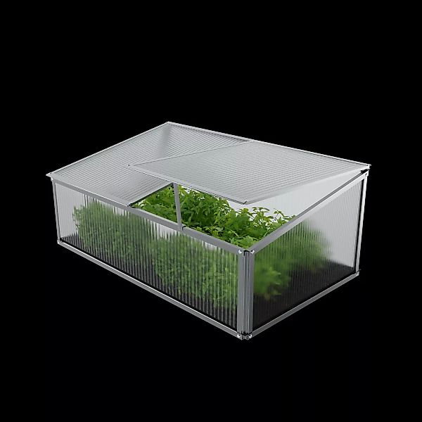 Garmio Frühbeet Mini Gewaechshaus Allium Mit Dachfenster Uv-Schutz Alu Früh günstig online kaufen