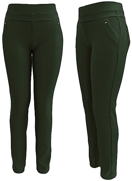 Aurela Damenmode Schlupfhose Basic Damen Leggings günstig online kaufen
