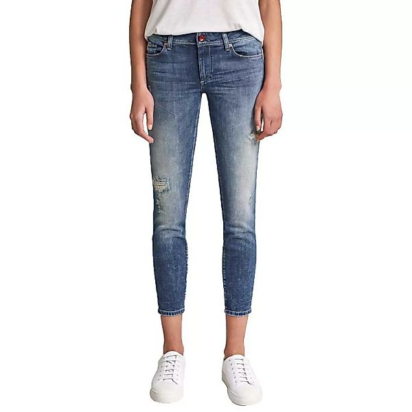 Salsa Jeans Push Up Wonder Capri With Rips Jeans 32 Blue günstig online kaufen