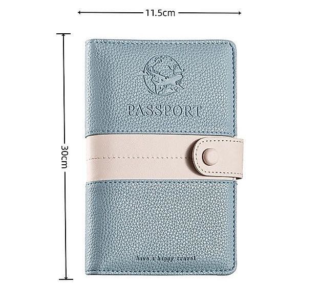 Coonoor Brieftasche Reisepass Hülle mit RFID-Schutz, Travel Wallet mit Reiß günstig online kaufen
