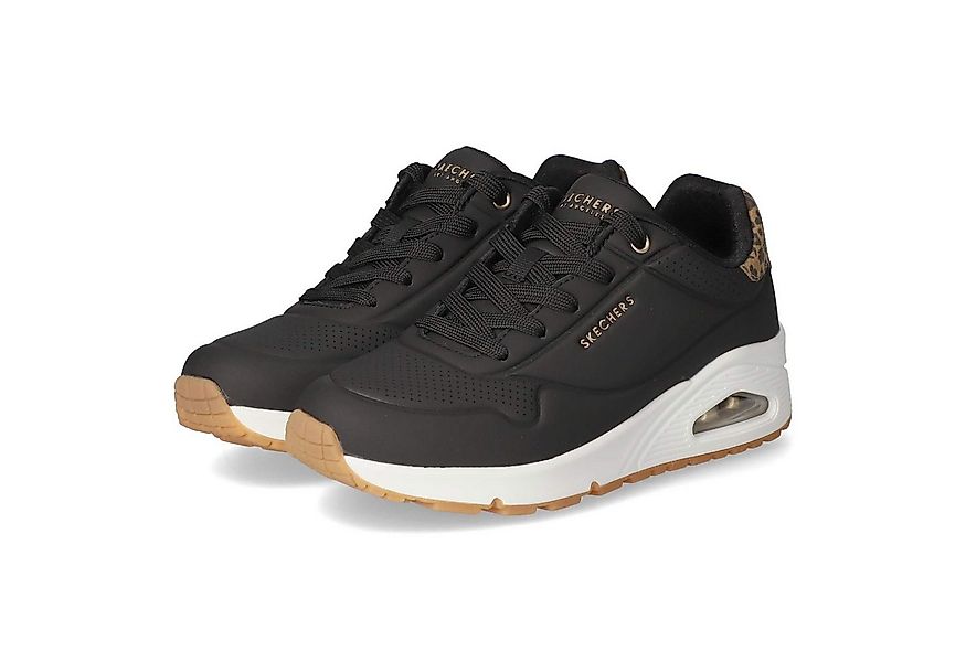 Skechers Skechers 177093 BKLD Damen Synthetik schwarz Schnürschuh günstig online kaufen