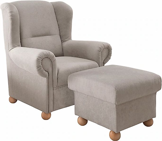 Home affaire Polstergarnitur »Torello« 2 tlg. tlg. günstig online kaufen