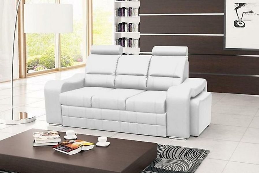 JVmoebel Sofa Schlafsofa Klappcouch 3-Sitzer Schlaffunktion + Bettkasten Co günstig online kaufen