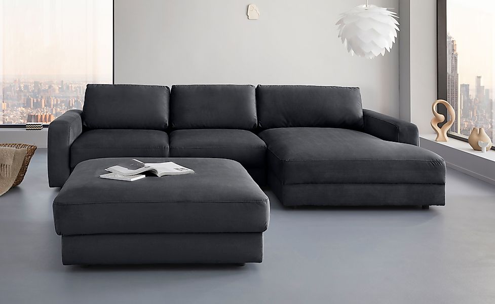 Places of Style Ecksofa "Bloomfield, bequem und elegant, L-Form", wahlweise günstig online kaufen
