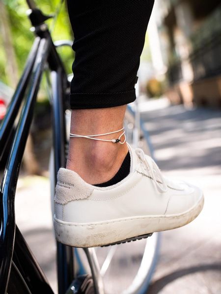 Made by Nami Fußkette Dünnes Wickelfußband günstig online kaufen