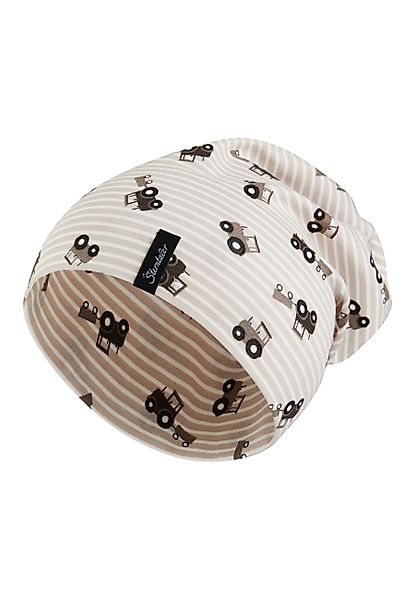 Sterntaler® Strickmütze Beanie Traktoren (1-St) günstig online kaufen
