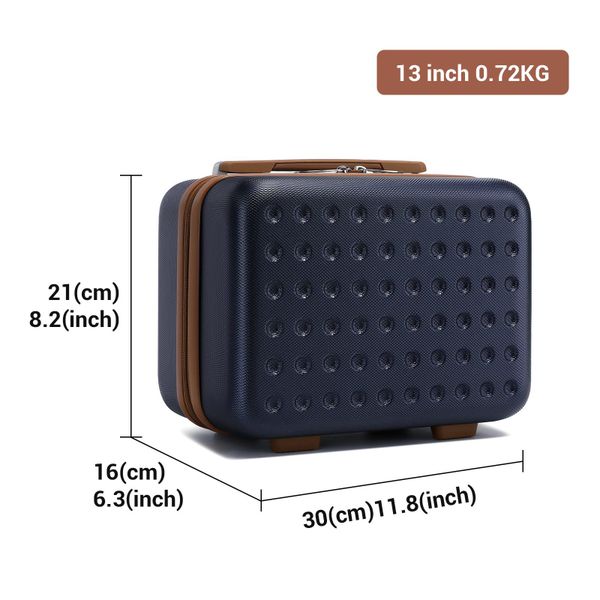 British Traveller Hartschalen-Trolley Hartschalenkoffer 100% ABS günstig online kaufen