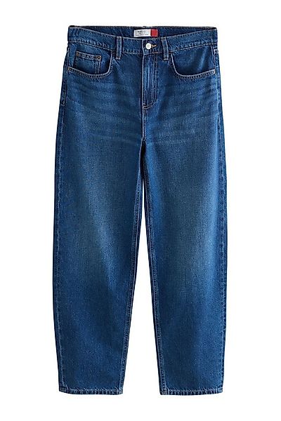 Next Weite Jeans Jeans mit Barrel-Leg aus Baumwolle, Kurzgröße (1-tlg) günstig online kaufen