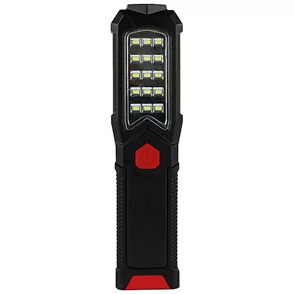 REV Ritter LED-Akku-Handlampe Torch mit Taschenlampe 400 lm 6.500 K Schwarz günstig online kaufen