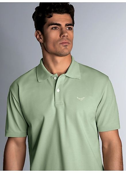 Trigema Poloshirt "TRIGEMA Poloshirt DELUXE Piqué" 1 Stk. tlg. günstig online kaufen
