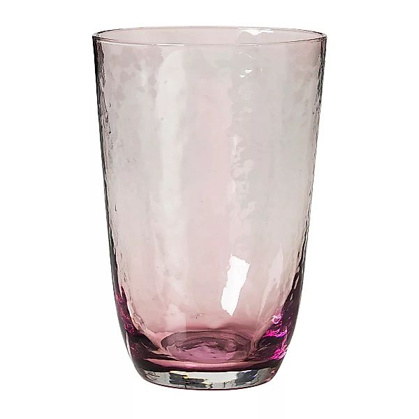 Hammered Trinkglas 50cl lila günstig online kaufen