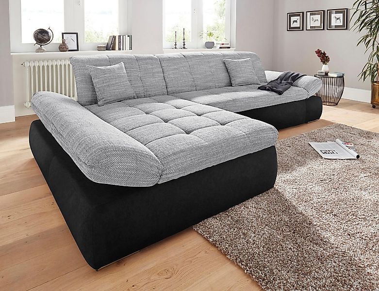DOMO collection Ecksofa PB Moric wahlweise mit Bettfunktion + Armteilverste günstig online kaufen