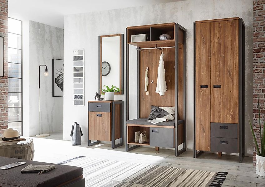 Home affaire Garderoben-Set "Detroit", (Set, 4 St.) günstig online kaufen