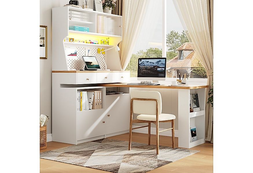 OKWISH Hochschrank Snackschrank,Schreibtisch,Tischschrank (Küchenschrank – günstig online kaufen