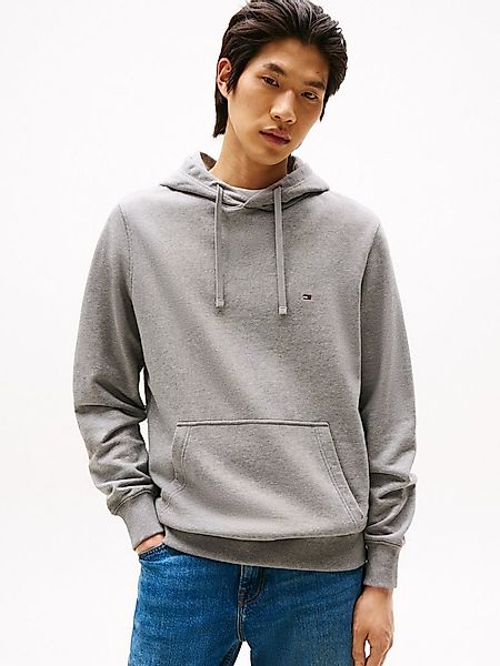 Tommy Hilfiger Hoodie ESSENTIAL TERRY mit Tunnelzug und Flag-Stickerei günstig online kaufen