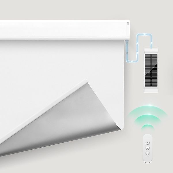 Elektrisches Rollo Thermorollo, mit Fernbedienung Verdunkelung günstig online kaufen