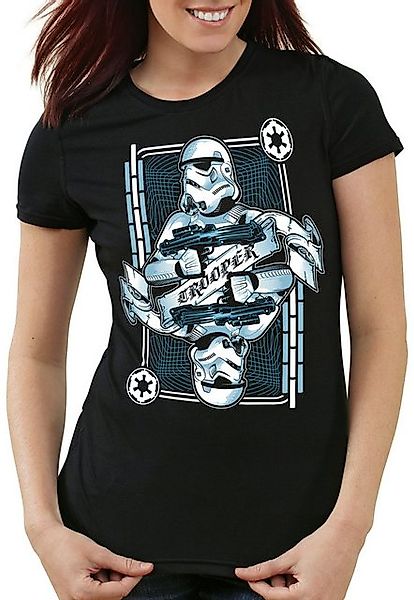 style3 T-Shirt Trooper Stormtrooper star krieg wars imperium der sterne vad günstig online kaufen