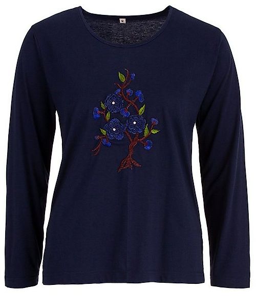 zeitlos T-Shirt Langarmshirt - Kirschzweig günstig online kaufen