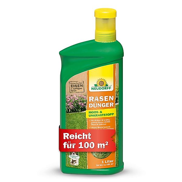 Neudorff Rasendünger Rasendünger Moos-&UnkrautStopp 1 l, günstig online kaufen