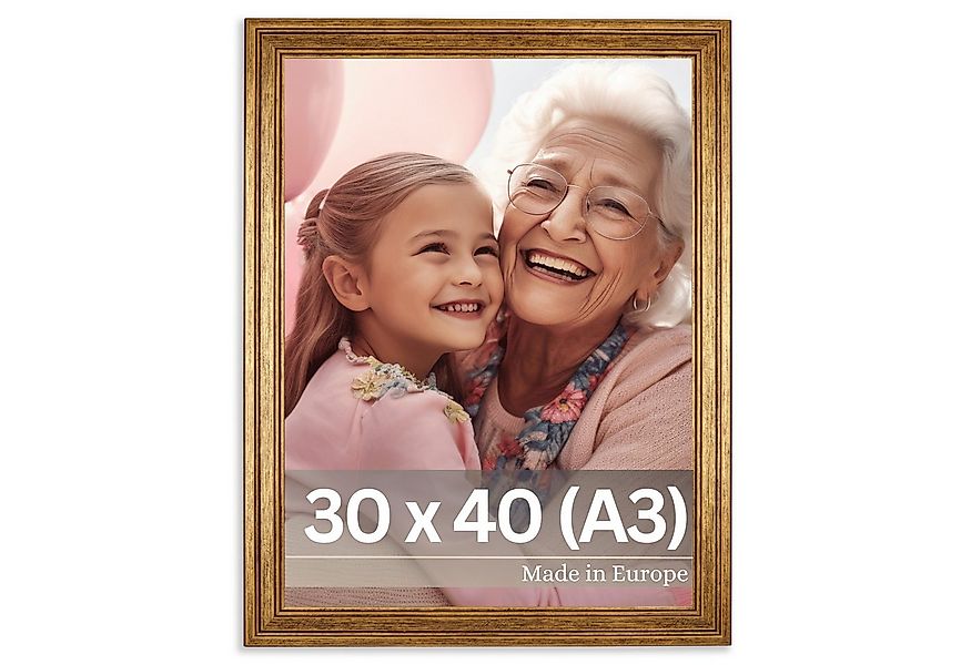 Victor (Zenith) Bilderrahmen Goya, Bilderrahmen 30x40 cm Vintage, Bilderrah günstig online kaufen