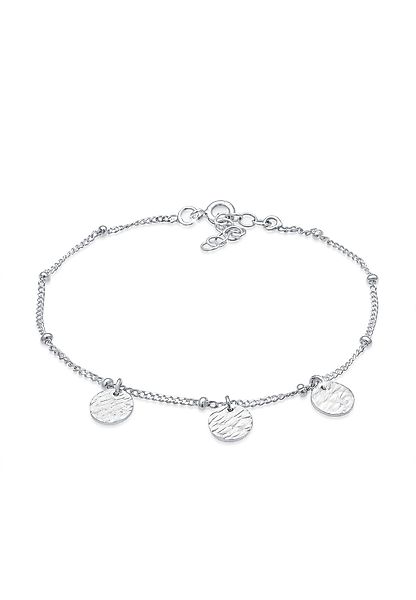 Elli Armband Kugelkette Plättchen Design 925 günstig online kaufen
