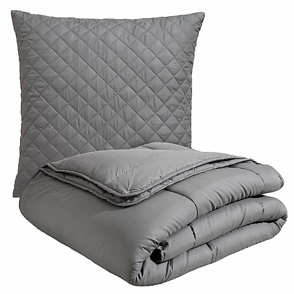 OTTO home Microfaserbettdecke + Microfaserkissen "Clarra Spar Set, Decke + günstig online kaufen