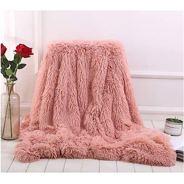 Wohndecke Super Weiche lange Zotteldecke, Flauschig günstig online kaufen