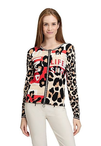 Betty Barclay Strickjacke Betty Barclay Feinstrickjacke mit Print (1-tlg) D günstig online kaufen