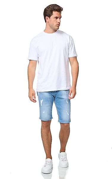 Denim House Jeansbermudas Herren Jeansshort im Destroyed Look mit Stretch B günstig online kaufen