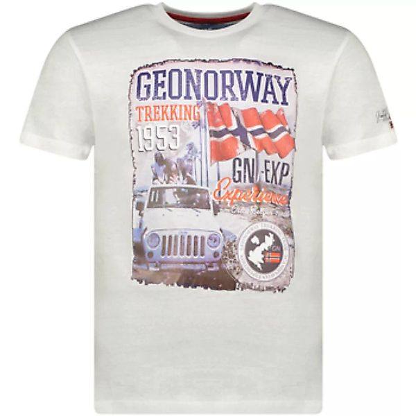 Geo Norway  T-Shirt SW1959HGNO-WHITE günstig online kaufen